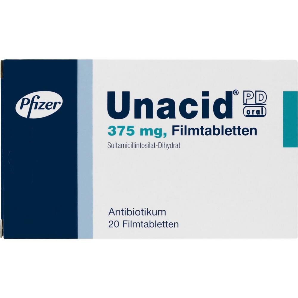 Unacid PD oral 375mg 20 St Filmtabletten
