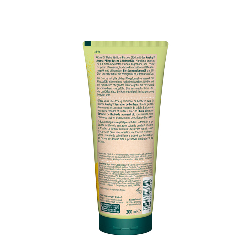 Kneipp Aroma-Pflegedusche Glücksgefühl 200 ml Duschgel