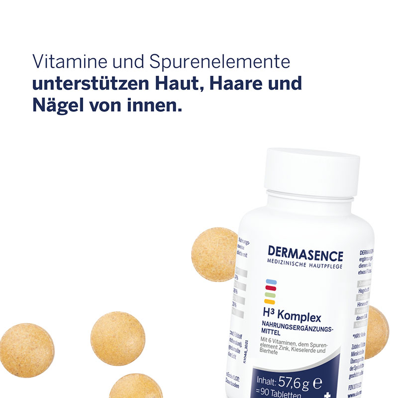 DERMASENCE H3 Komplex 90 St Tabletten