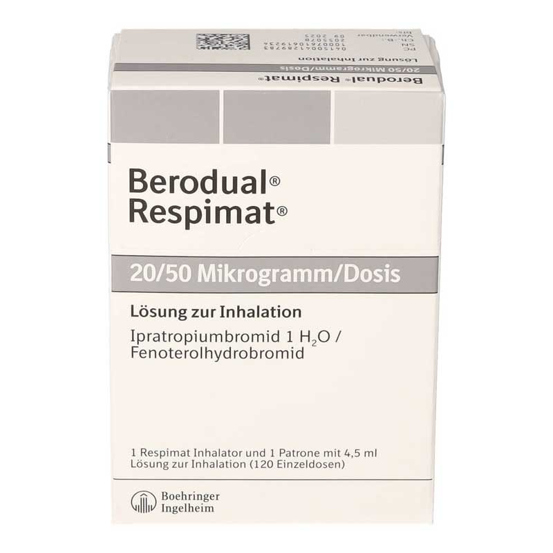 Berodual Respimat 20/50 Mikrogramm/Dosis 4.5 ml Inhalationslösung