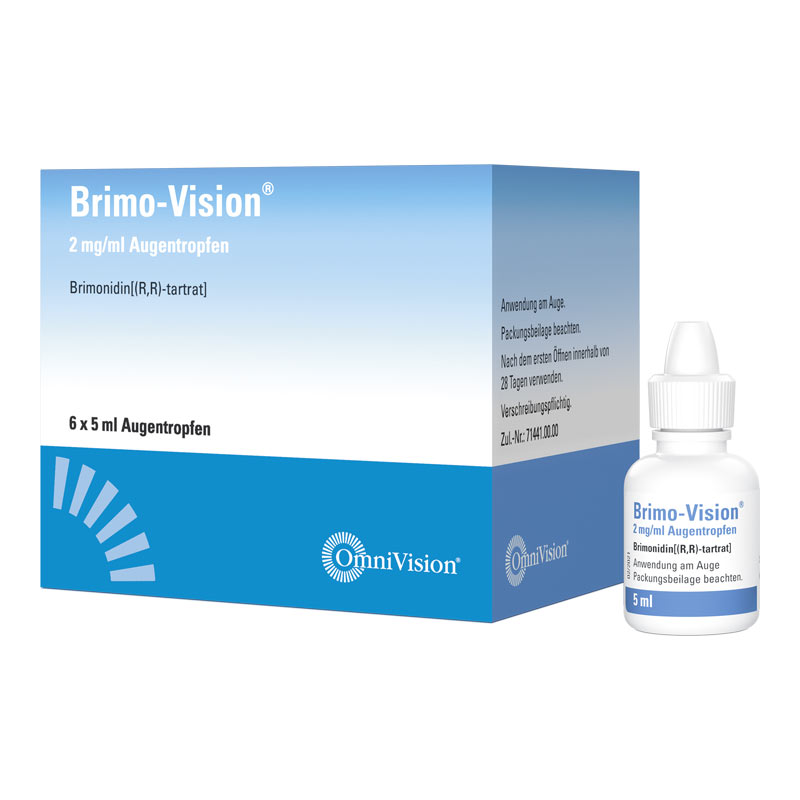 Brimo-Vision 2mg/ml 6X5 ml Augentropfen
