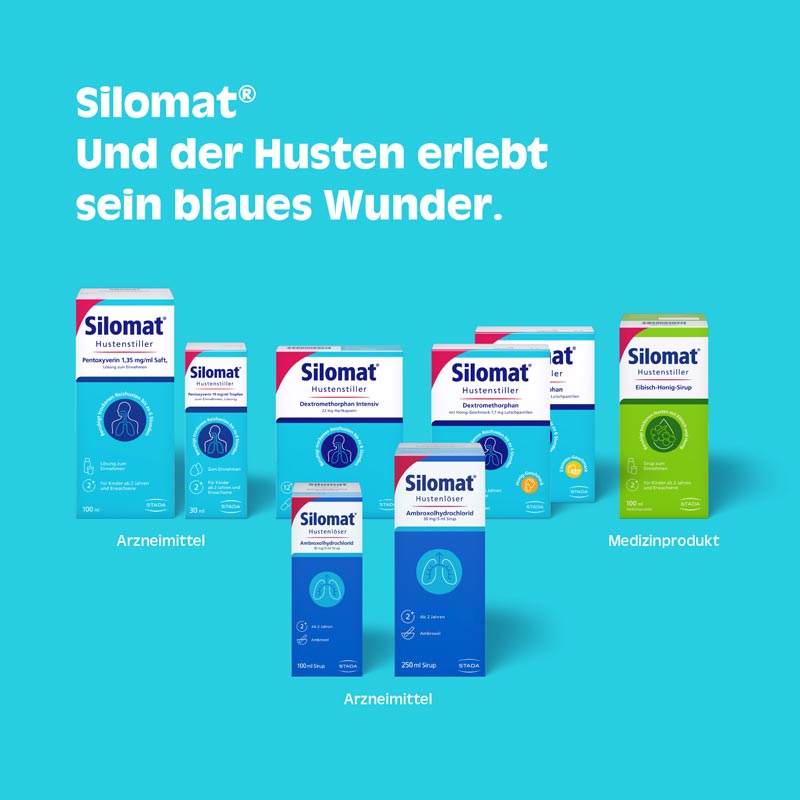 Silomat Hustenstiller Dextromethorphan Honig 40 St Lutschpastillen