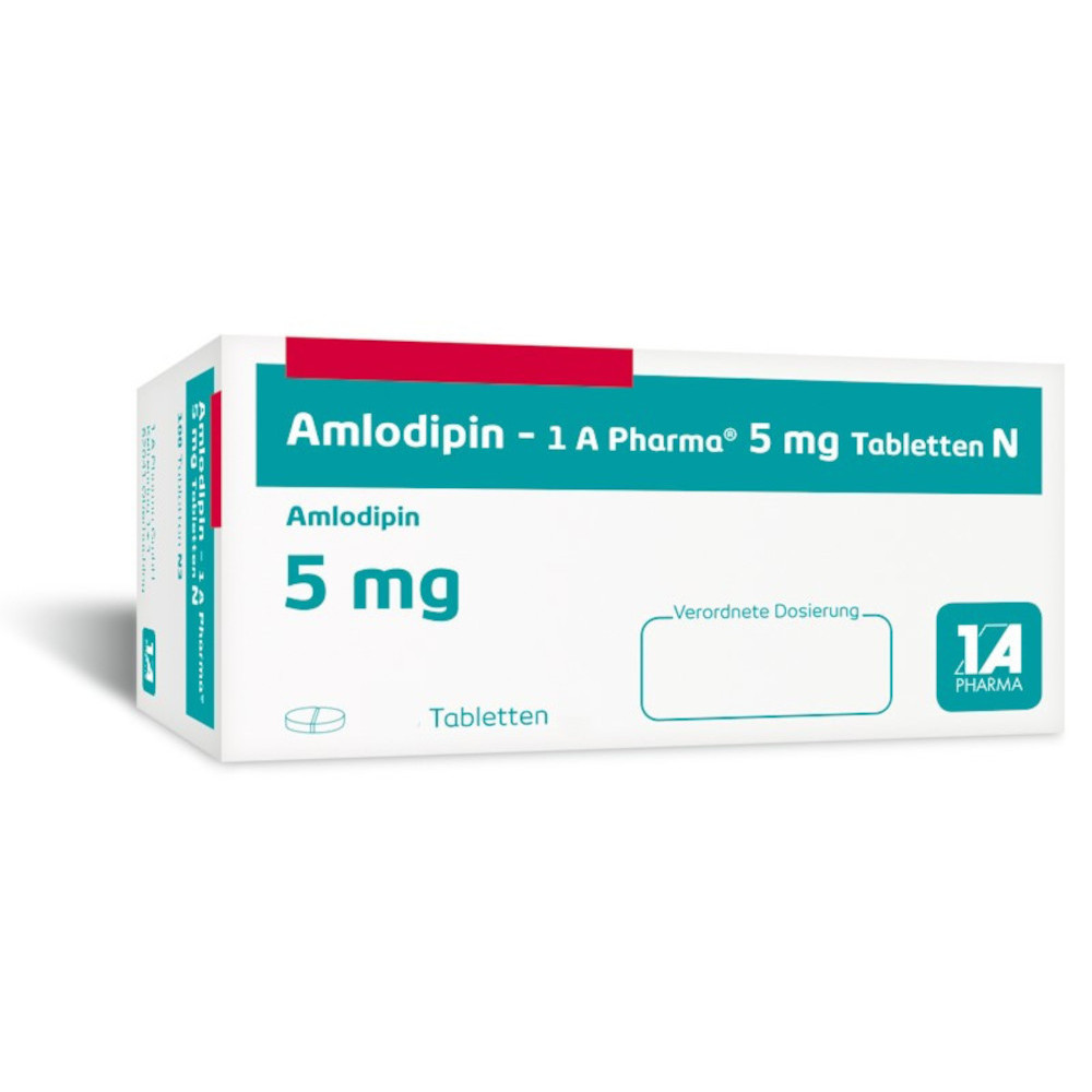 Amlodipin-1 A Pharma 5mg N 50 St Tabletten