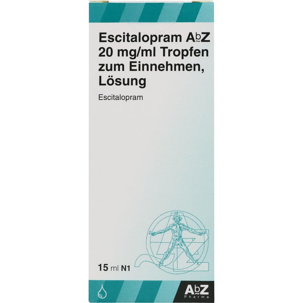 Escitalopram AbZ 20mg/ml 15 ml Tropfen zum Einnehmen