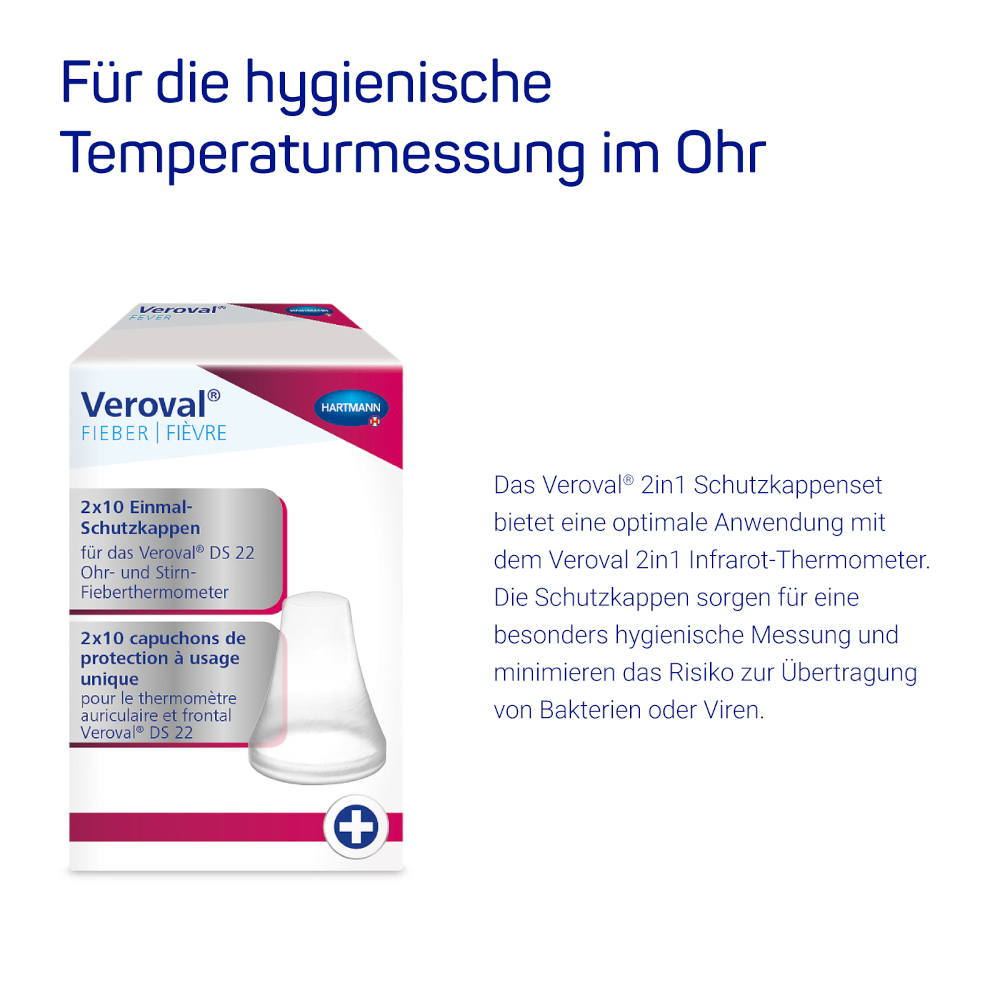 Veroval 2in1 Infrarot-Fieberthermometer 1 St
