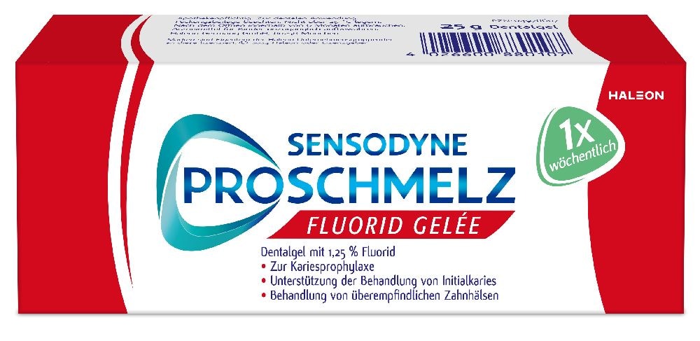 SENSODYNE PROSCHMELZ FLUORID GELEE 1,25% 25 g Gel