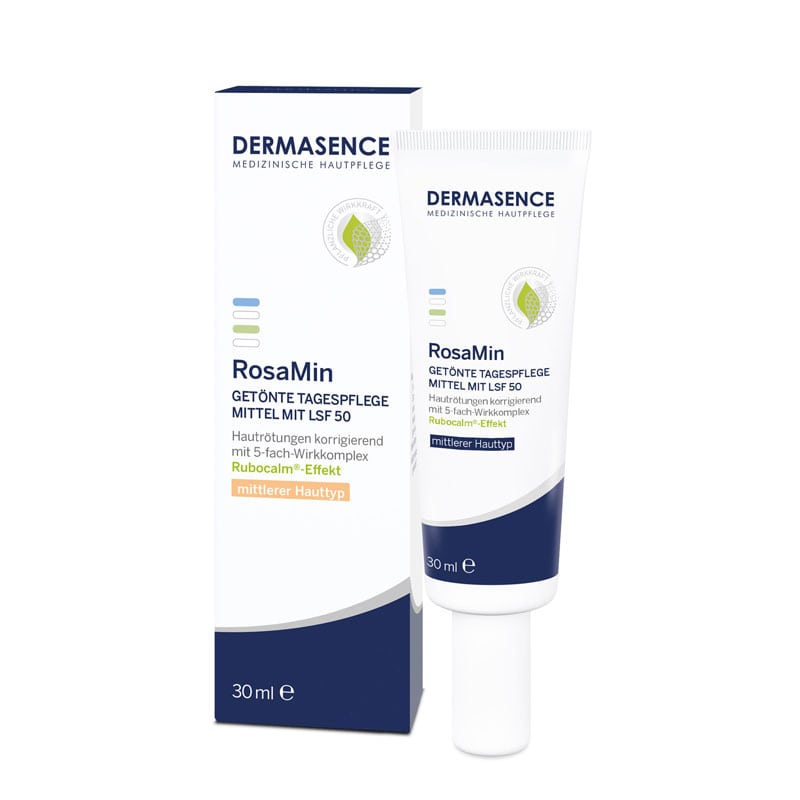 DERMASENCE RosaMin GETÖNTE TAGESPFLEGE MITTEL LSF 50 30 ml Creme