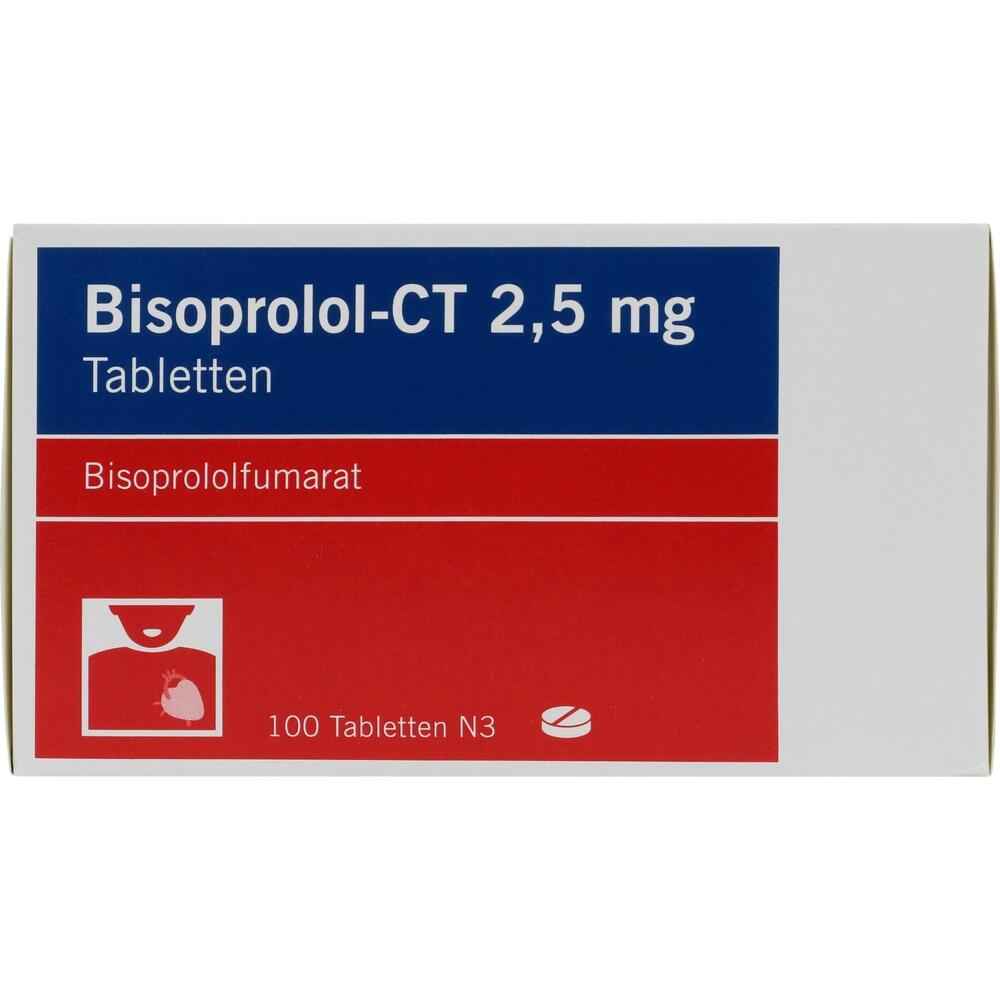 Bisoprolol-CT 2,5mg 100 St Tabletten
