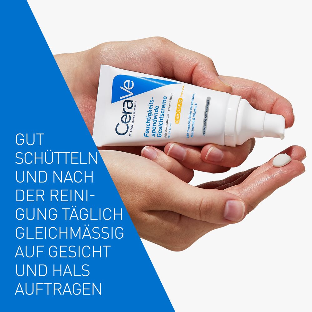 CeraVe Feuchtigkeitsspendende Gesichtscreme SPF30 52 ml Creme