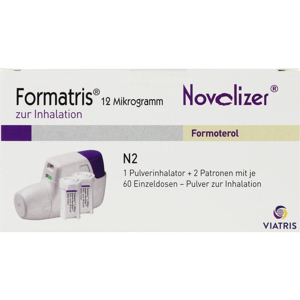 Formatris 12 Mikrogramm Novolizer 2 St Inhalationspulver