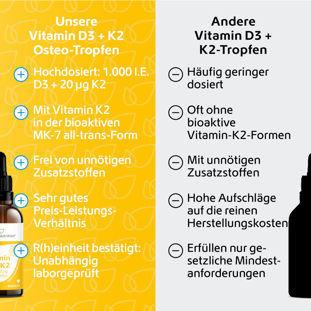Vitamin D3 + K2 Tropfen 30 ml Tropfen