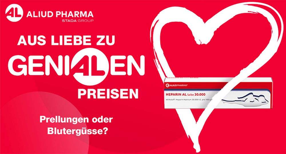 Heparin AL Salbe 30.000 bei Prellungen oder Blutergüssen