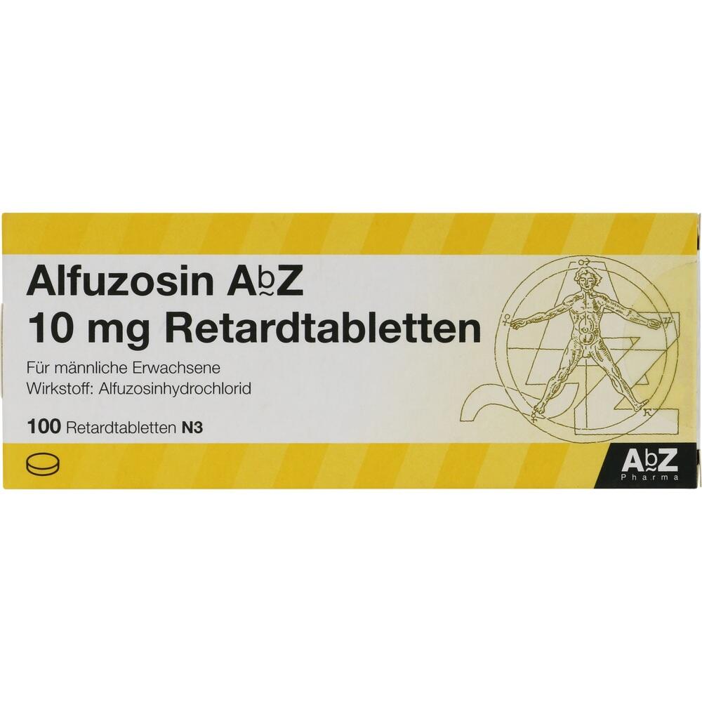 ALFUZOSIN AbZ 10 mg Retardtabletten 100 St Retard-Tabletten