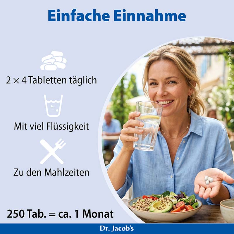 Dr. Jacob's Basentabletten Basen-Citrat-Mineralstoffe