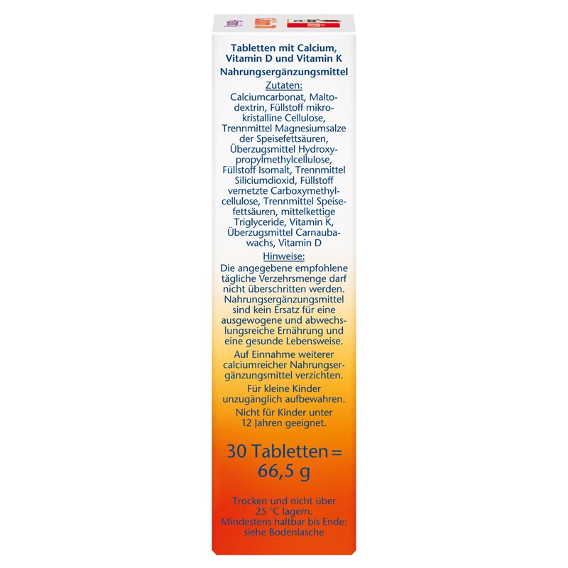 Doppelherz aktiv Calcium 700 + Vitamin D3 30 St Tabletten