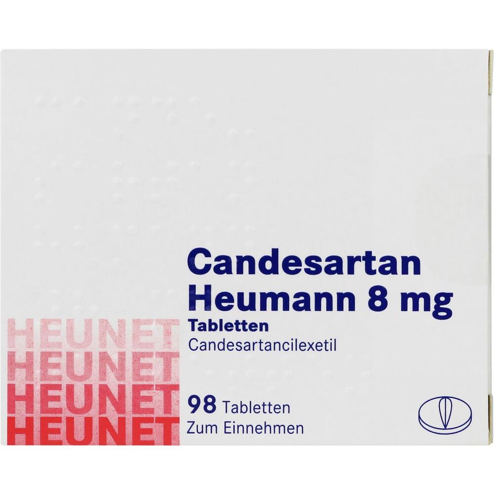 Candesartan Heumann 8mg 98 St Tabletten
