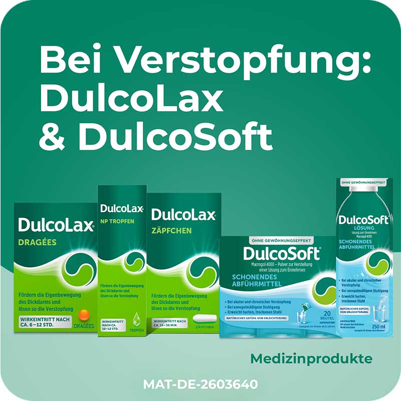 DulcoLax ZÄPFCHEN - Abführmittel bei Verstopfung 30 St Suppositorien 30 St Suppositorien