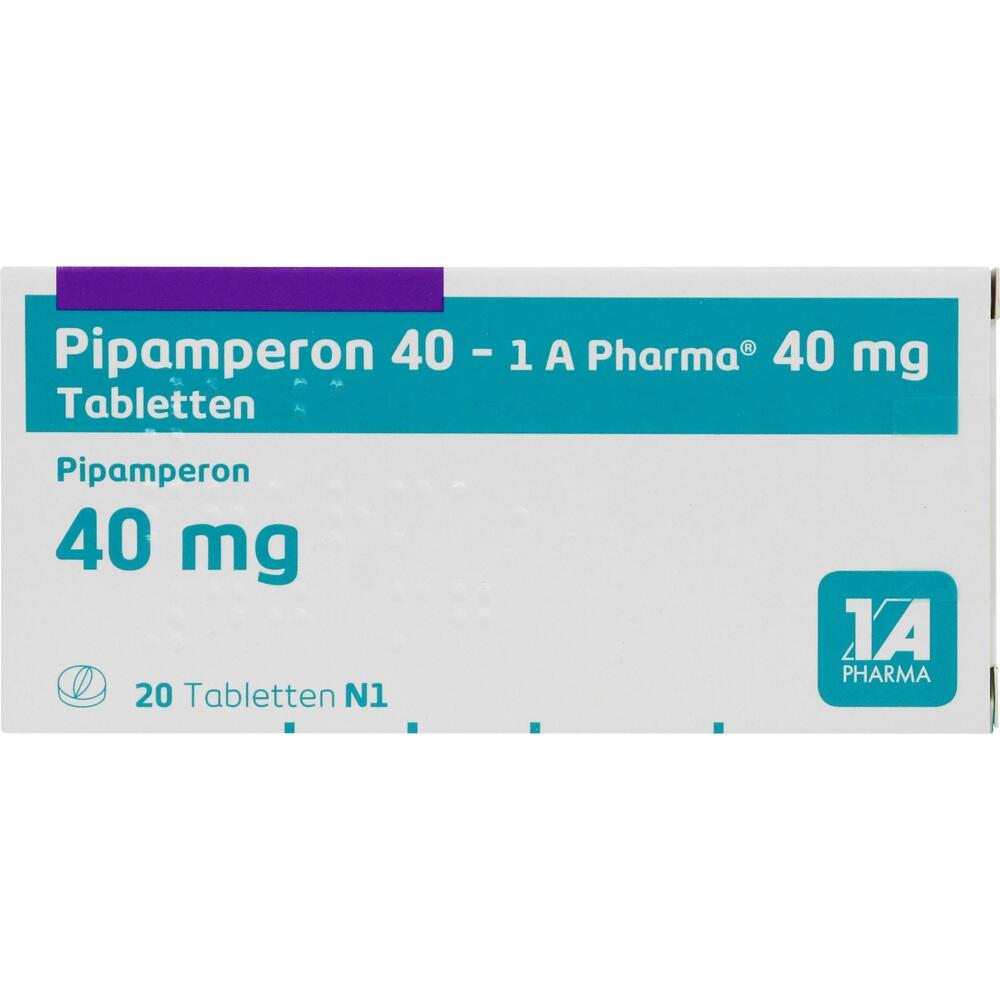 PIPAMPERON-1 A Pharma 40 mg Tabletten 20 St Tabletten