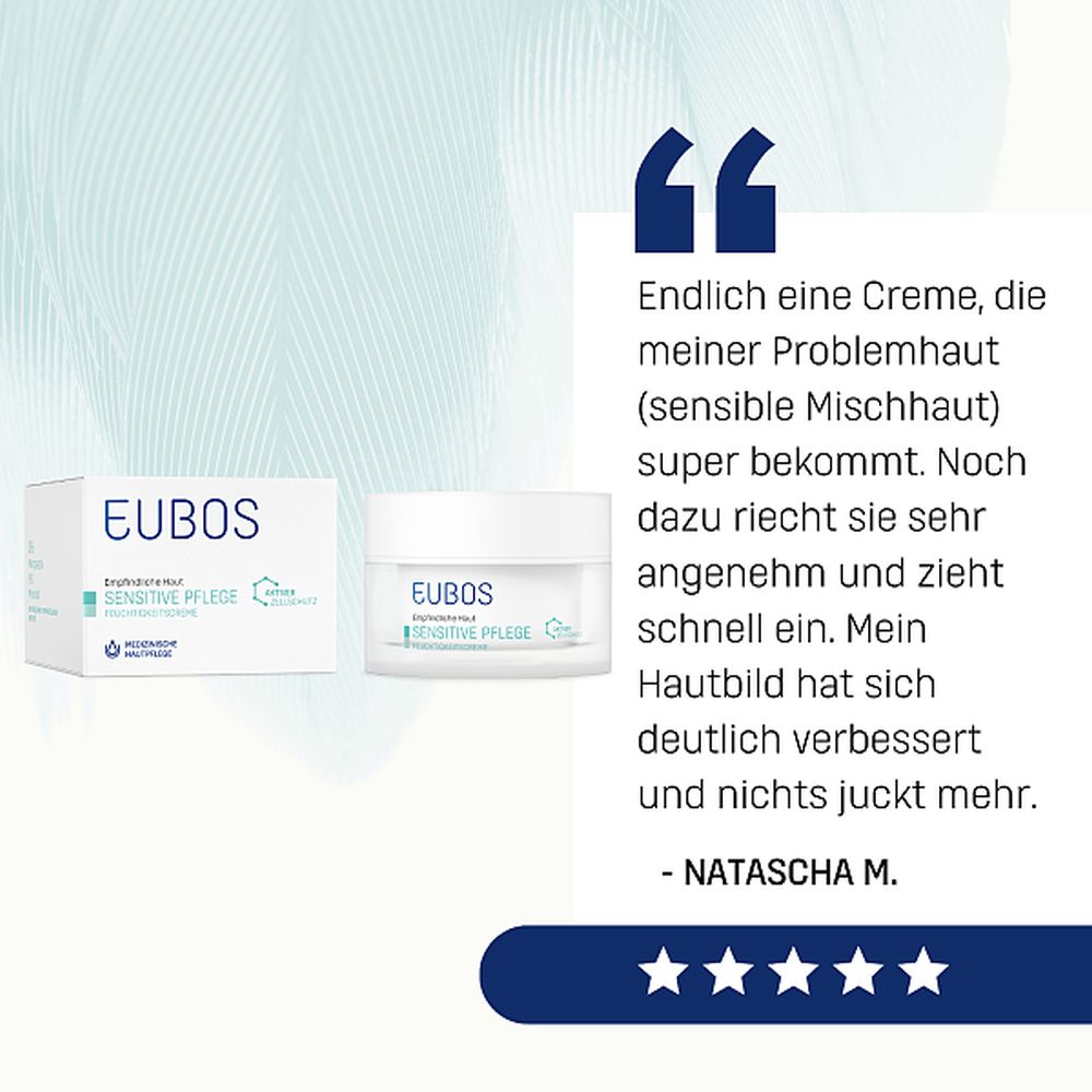 EUBOS SENSITIVE Feuchtigkeitscreme Tagespflege 50 ml Creme