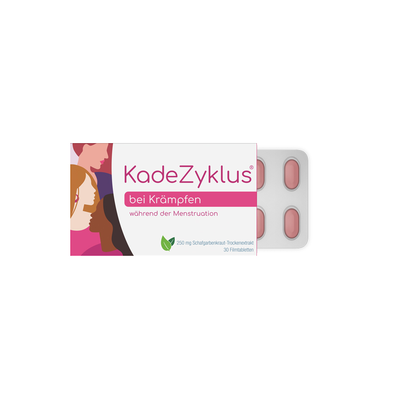 Kade Zyklus bei Krämpfen während der Menstruation 30 St Filmtabletten