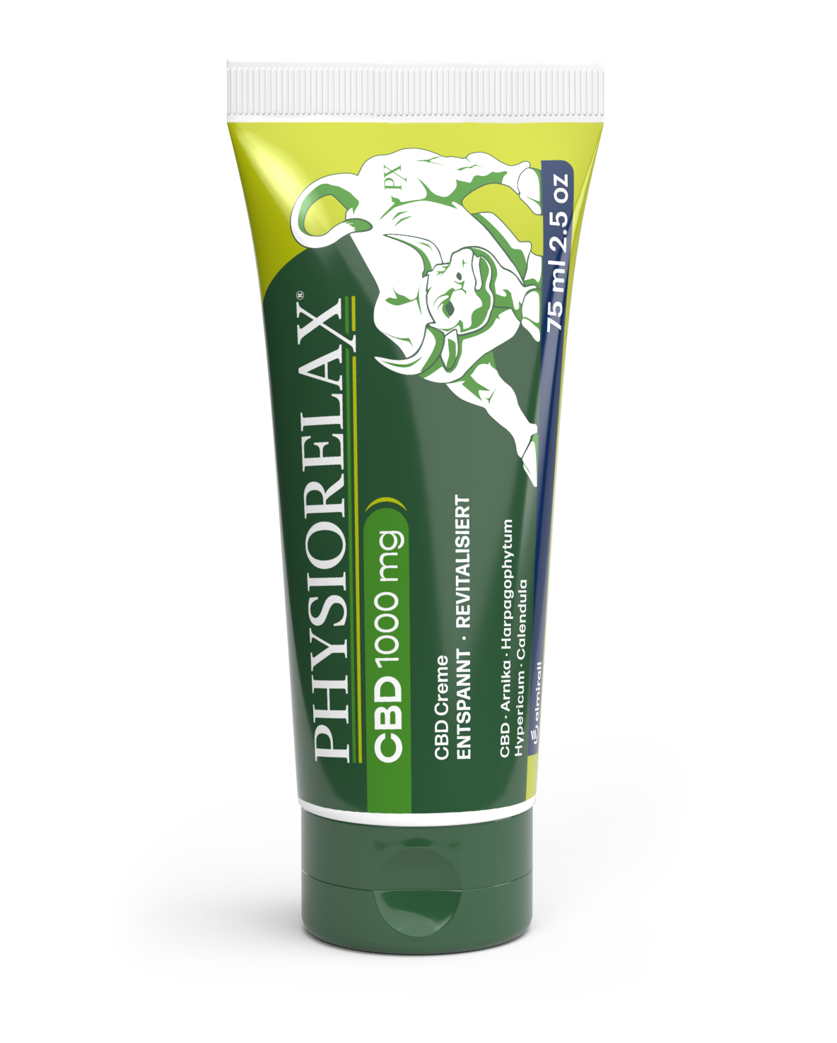 PHYSIORELAX CBD 1000 mg CREME - entspannt & revitalisiert