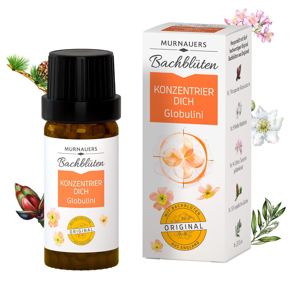 MURNAUERS Bachblüten Konzentrier Dich Globulini 10 g Globuli