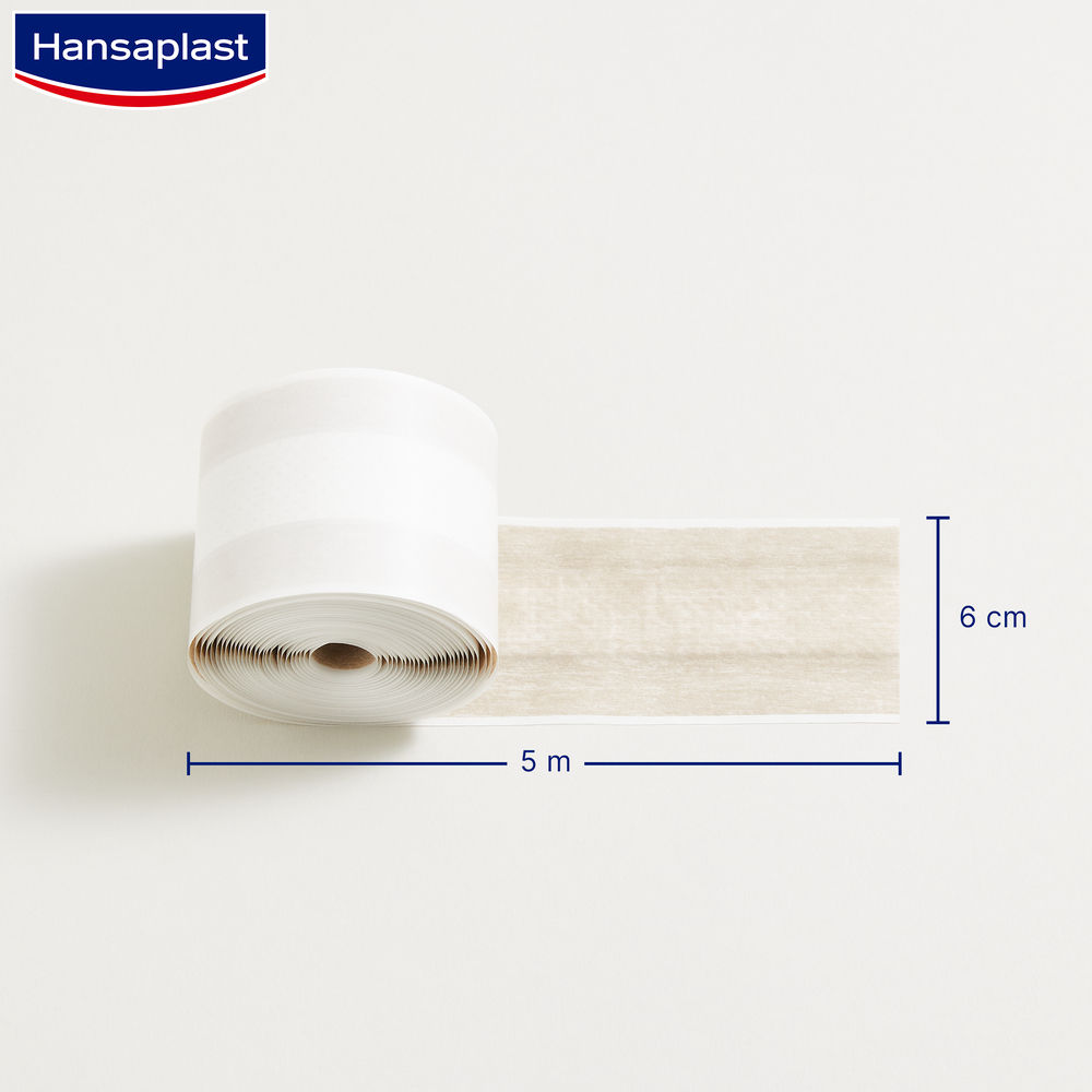 Hansaplast SOFT Pflaster 6 cm x 5m 1 St Pflaster