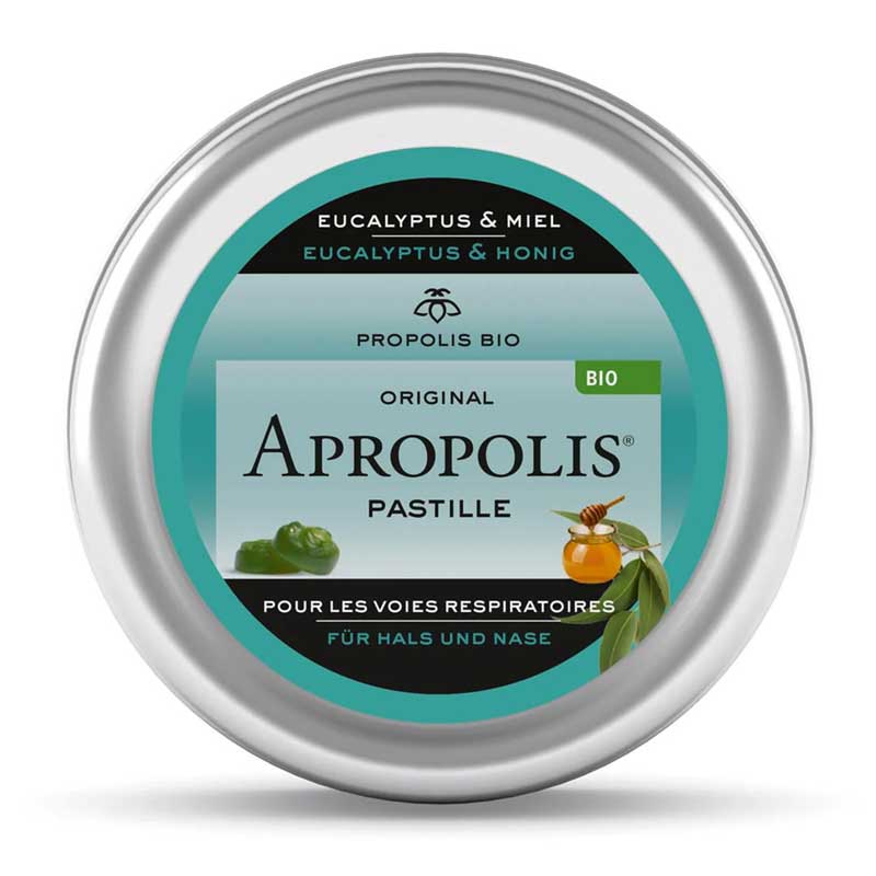 Propolis Pastillen Eukalyptus Honig Apropolis 40 g Pastillen