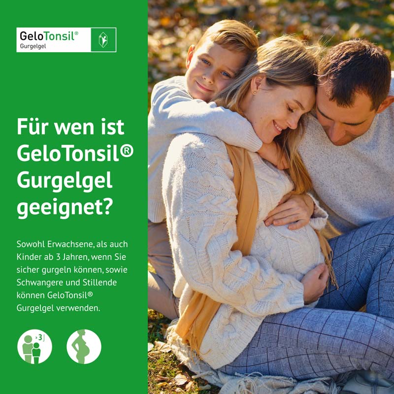 GeloTonsil Gurgelgel lindert Halsschmerzen & Schluckbeschwerden 200 ml 200 ml Gurgellösung