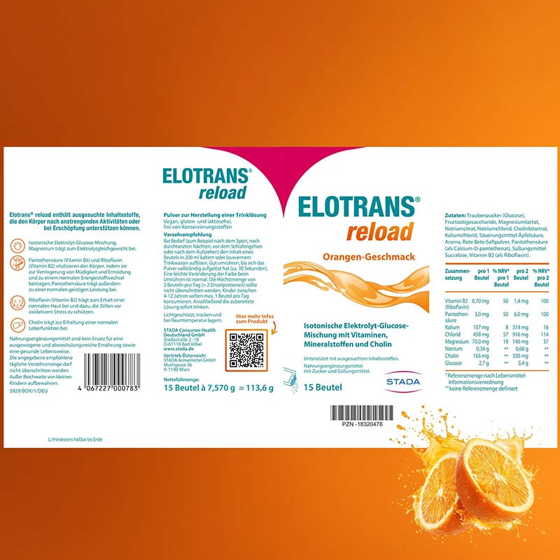 ELOTRANS reload Doppelpack 2X15X7.57 g Beutel