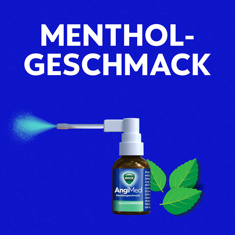 WICK AngiMed Mentholgeschmack 30 ml Spray