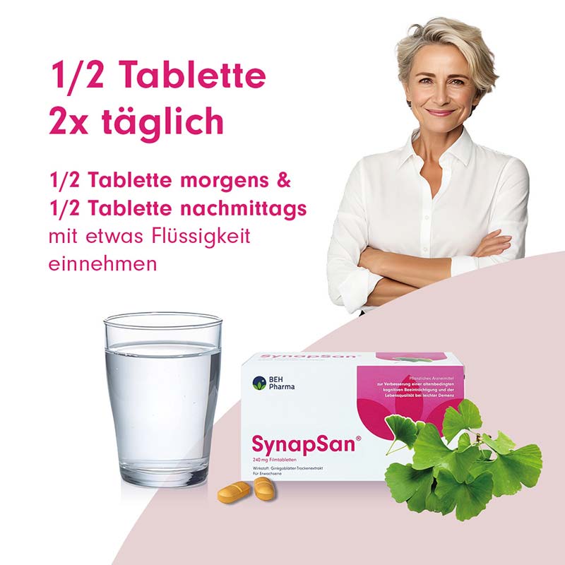 BEH Pharma SynapsSan 240 mg 60 St Filmtabletten