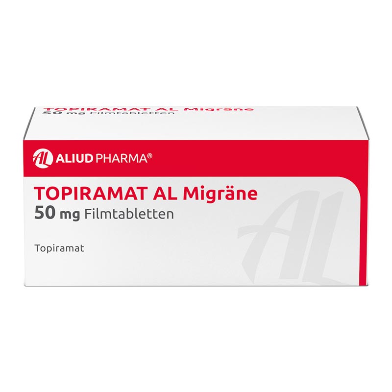 TOPIRAMAT AL Migräne 50mg 100 St Filmtabletten