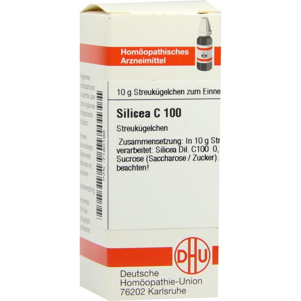 SILICEA C 100 Globuli 10 g Globuli