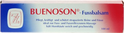 BUENOSON Fußbalsam 100 g Creme