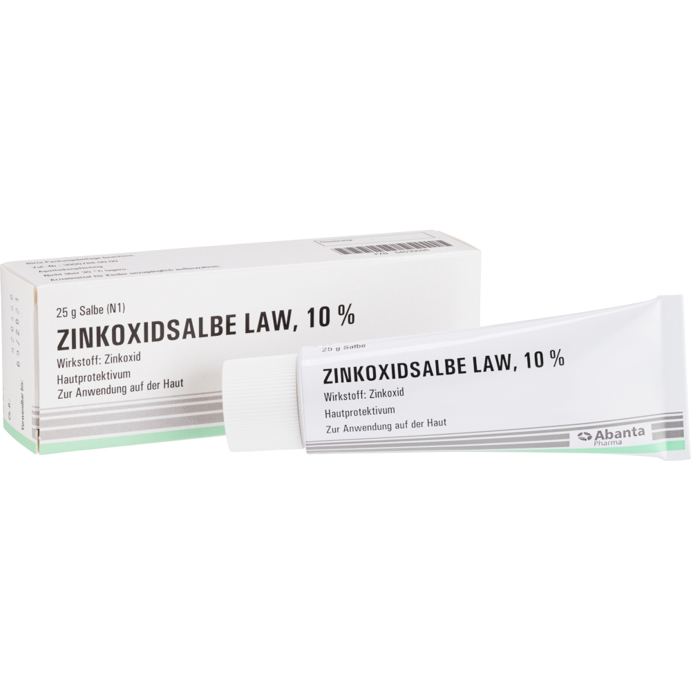 ZINKOXID Salbe LAW 25 g Salbe