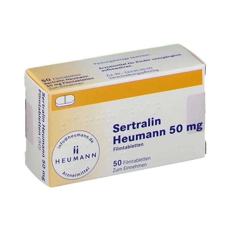 Sertralin Heumann 50mg 50 St Filmtabletten