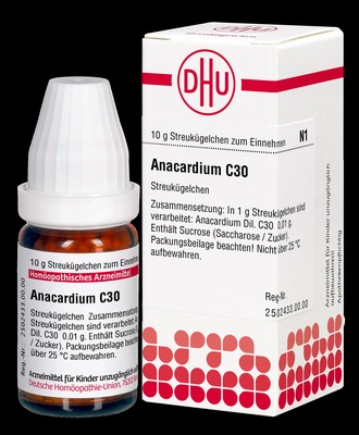 ANACARDIUM C 30 Globuli 10 g Globuli