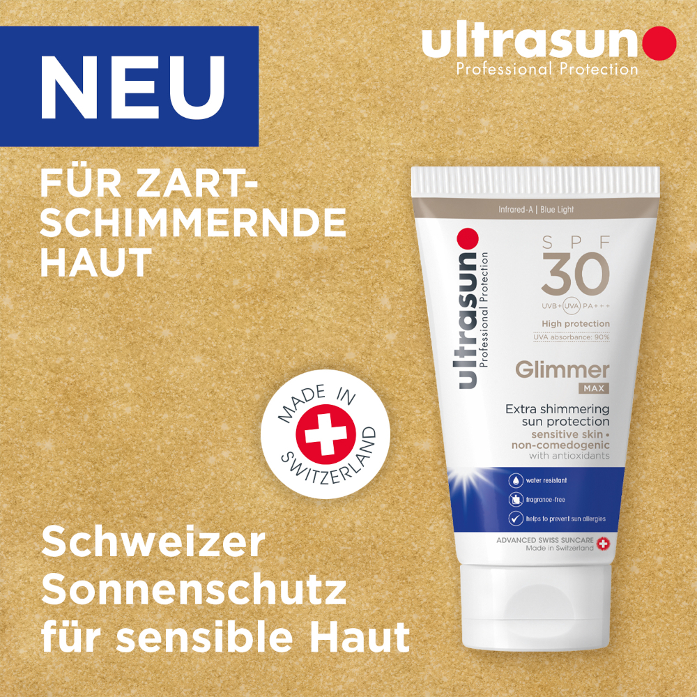 ultrasun Glimmer Shimmering sun protection SPF 30 150 ml Gel