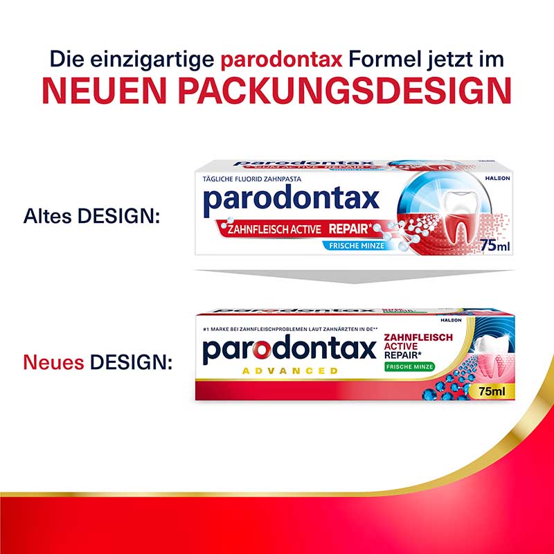 Parodontax Zahnfleisch Active Repair Zahnpasta 75 ml Zahnpasta