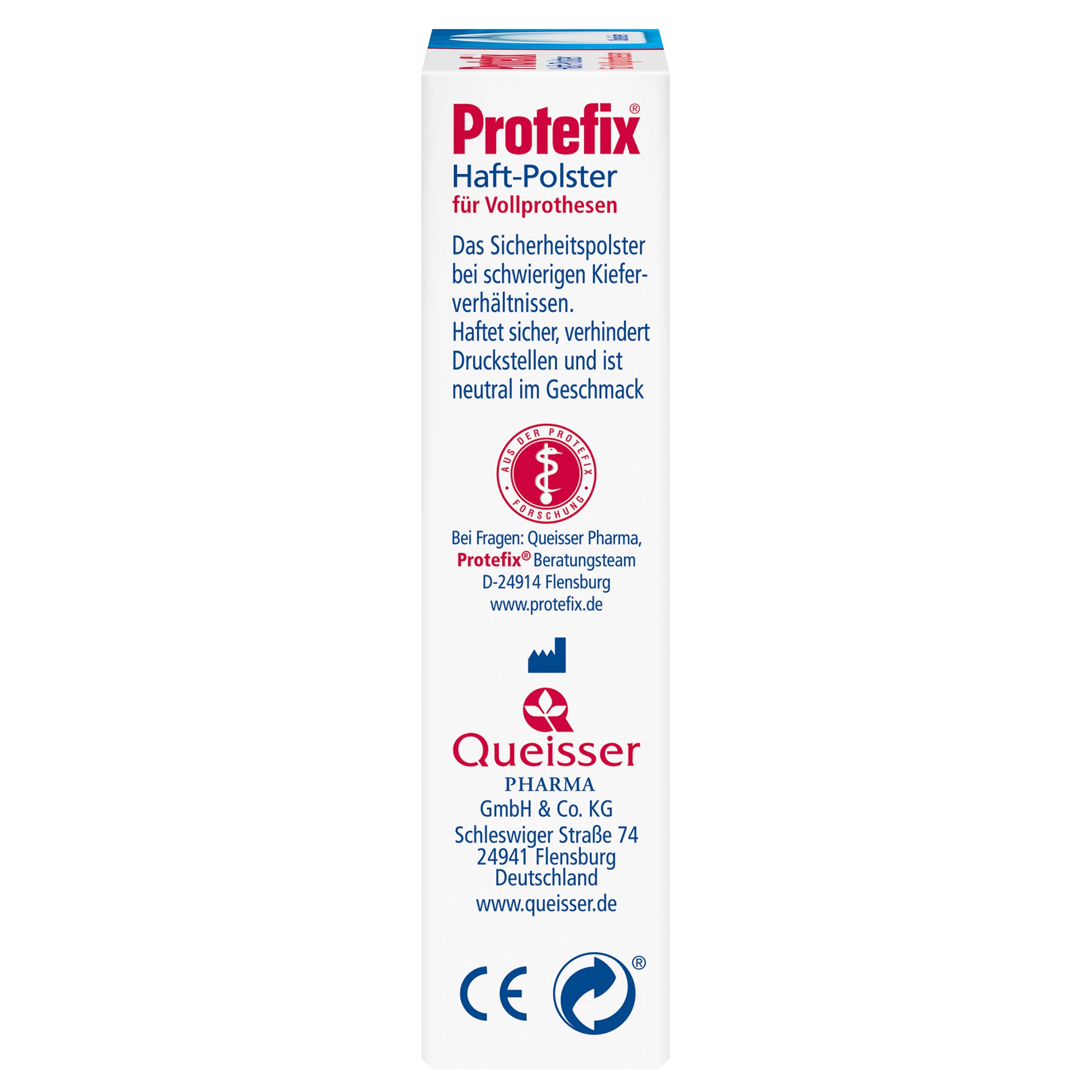 PROTEFIX Haftpolster für Oberkiefer 30 St Folie