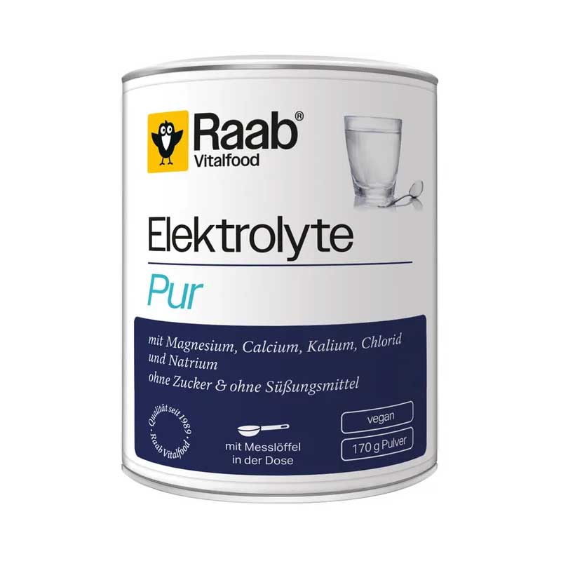 RAAB VITALFOOD Elektrolyte Pur 170 g Pulver