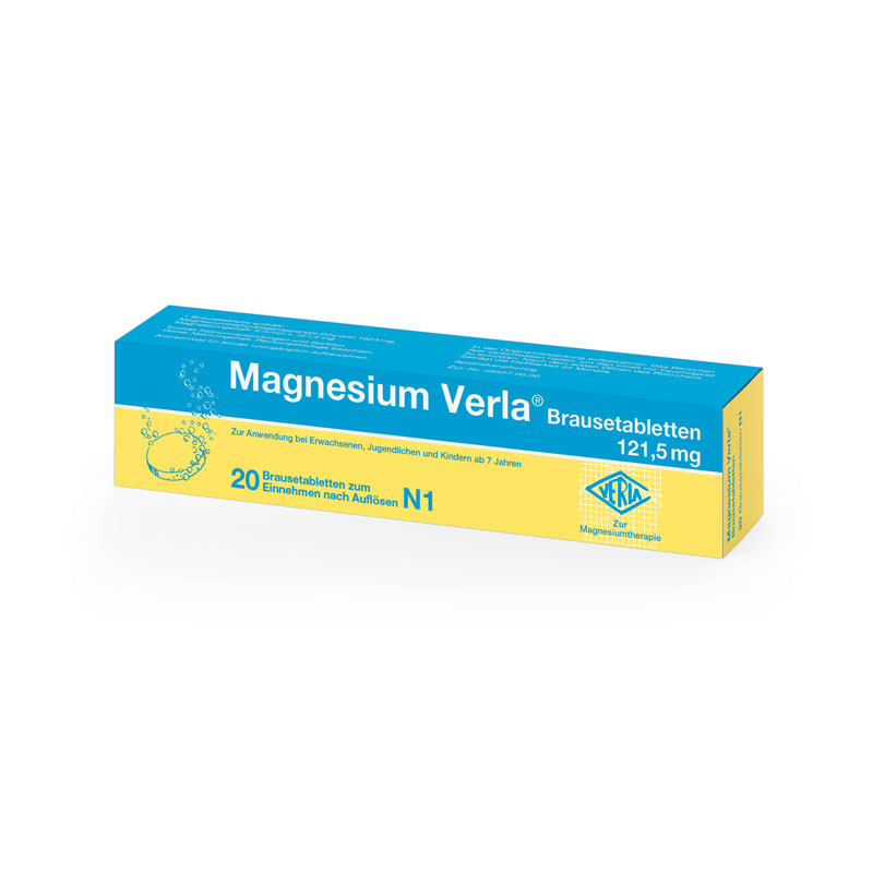 Magnesium Verla Brausetabletten 20 St Brausetabletten