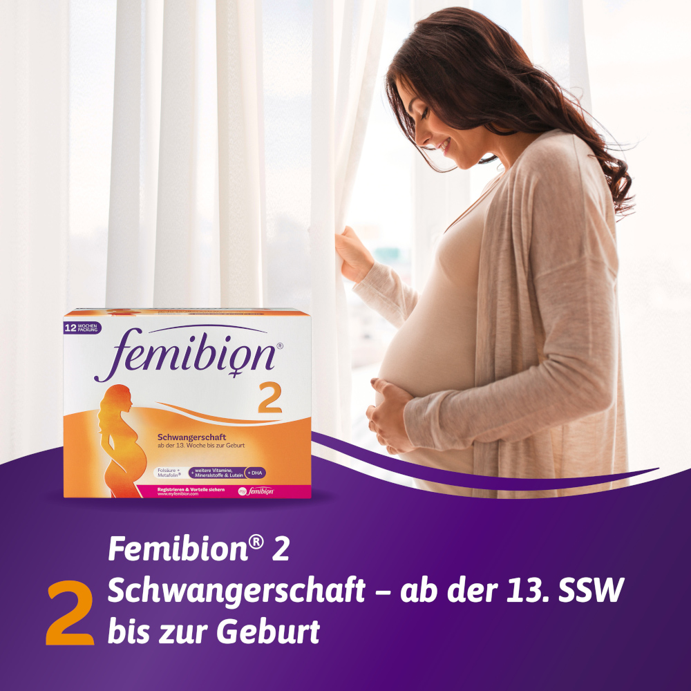 femibion 2 Schwangerschaft Kombipackung 2X84 St Kombipackung