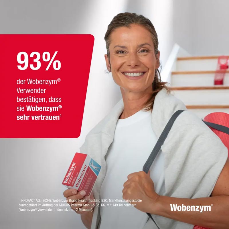 Wobenzym 800 St Tabletten magensaftresistent