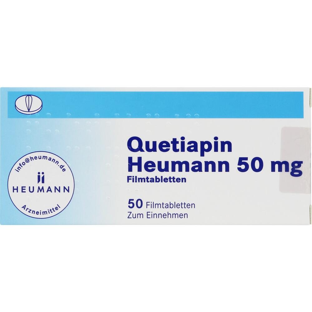 Quetiapin Heumann 50mg 50 St Filmtabletten
