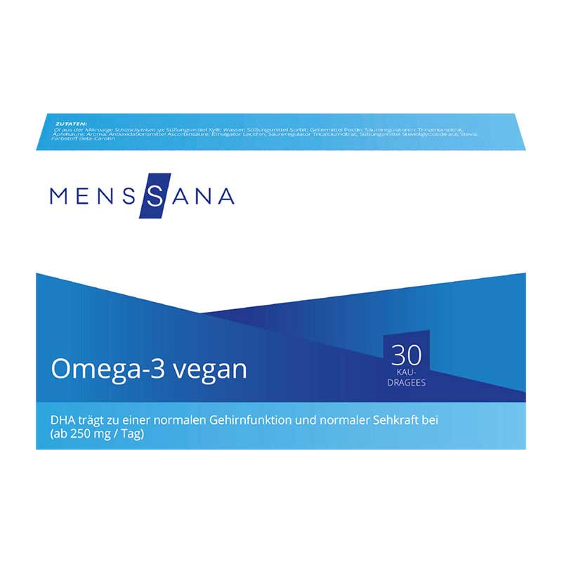 OMEGA 3 VEGAN MENSSANA 30 St Kaudragees