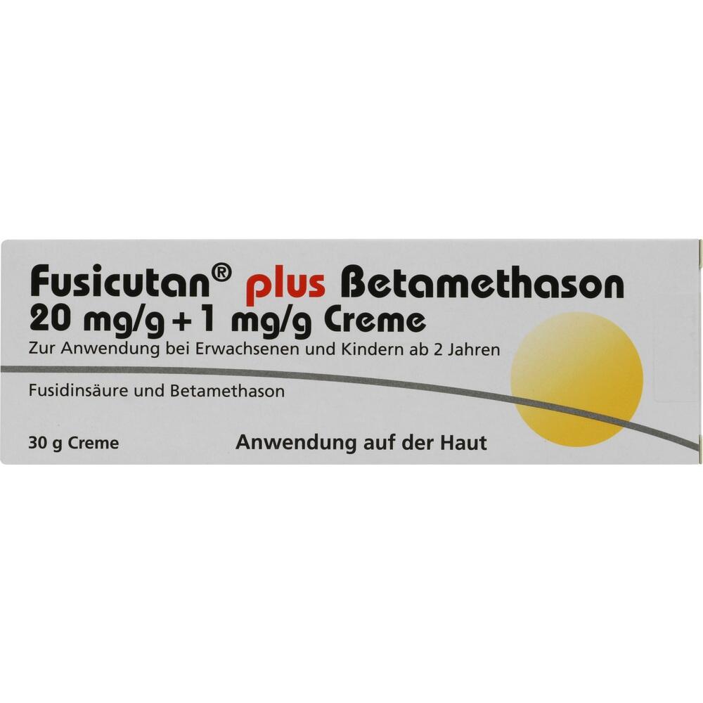 FUSICUTAN plus Betamethason 20 mg/g + 1 mg/g Creme 30 g Creme