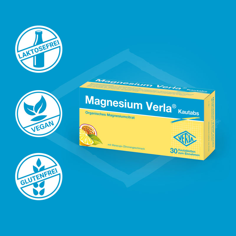MAGNESIUM VERLA Kautabs 30 St Kautabletten