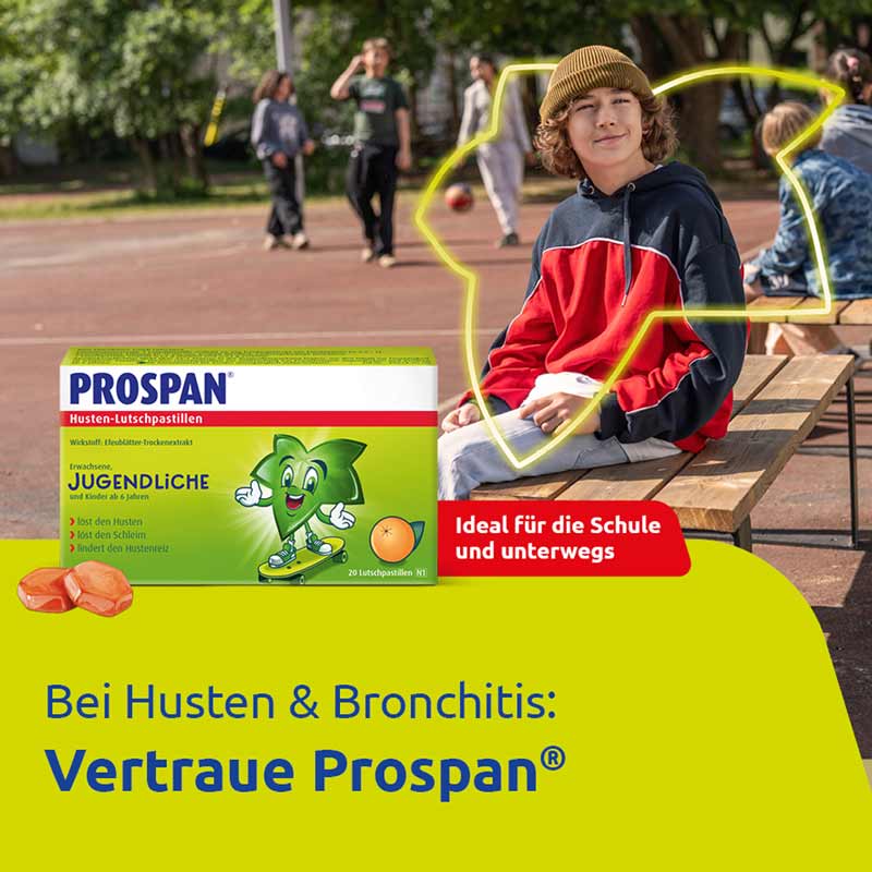 PROSPAN Husten-Lutschpastillen 20 St Pastillen